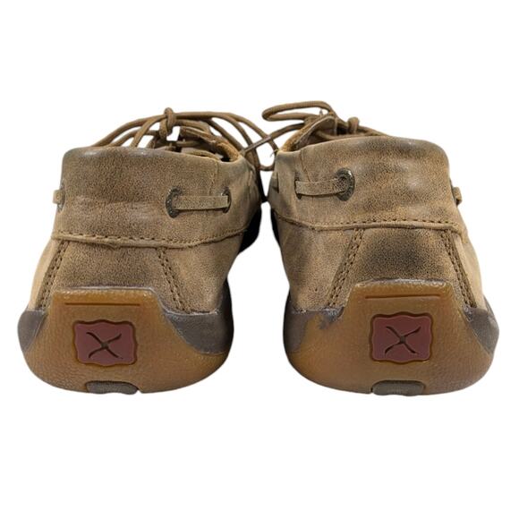Twisted X Boat Shoe Driving Moccasins GUC $120 Size 9M S3064 - Picture 11 of 11